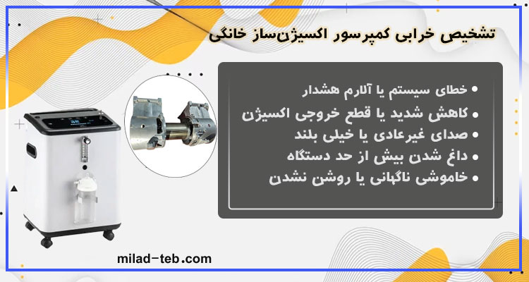 آشنایی با کمپرسور اکسیژن ساز خانگی و تعمیرات آن